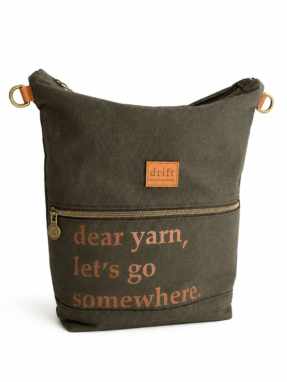 Dear Yarn Project Bag - Eucalypt