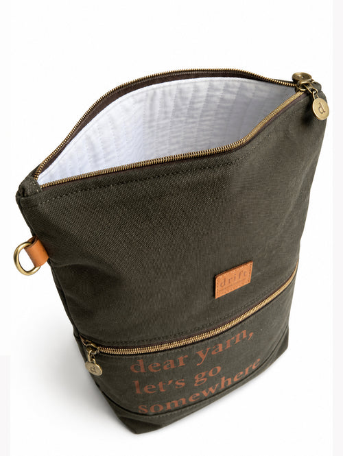 Dear Yarn Project Bag - Eucalypt