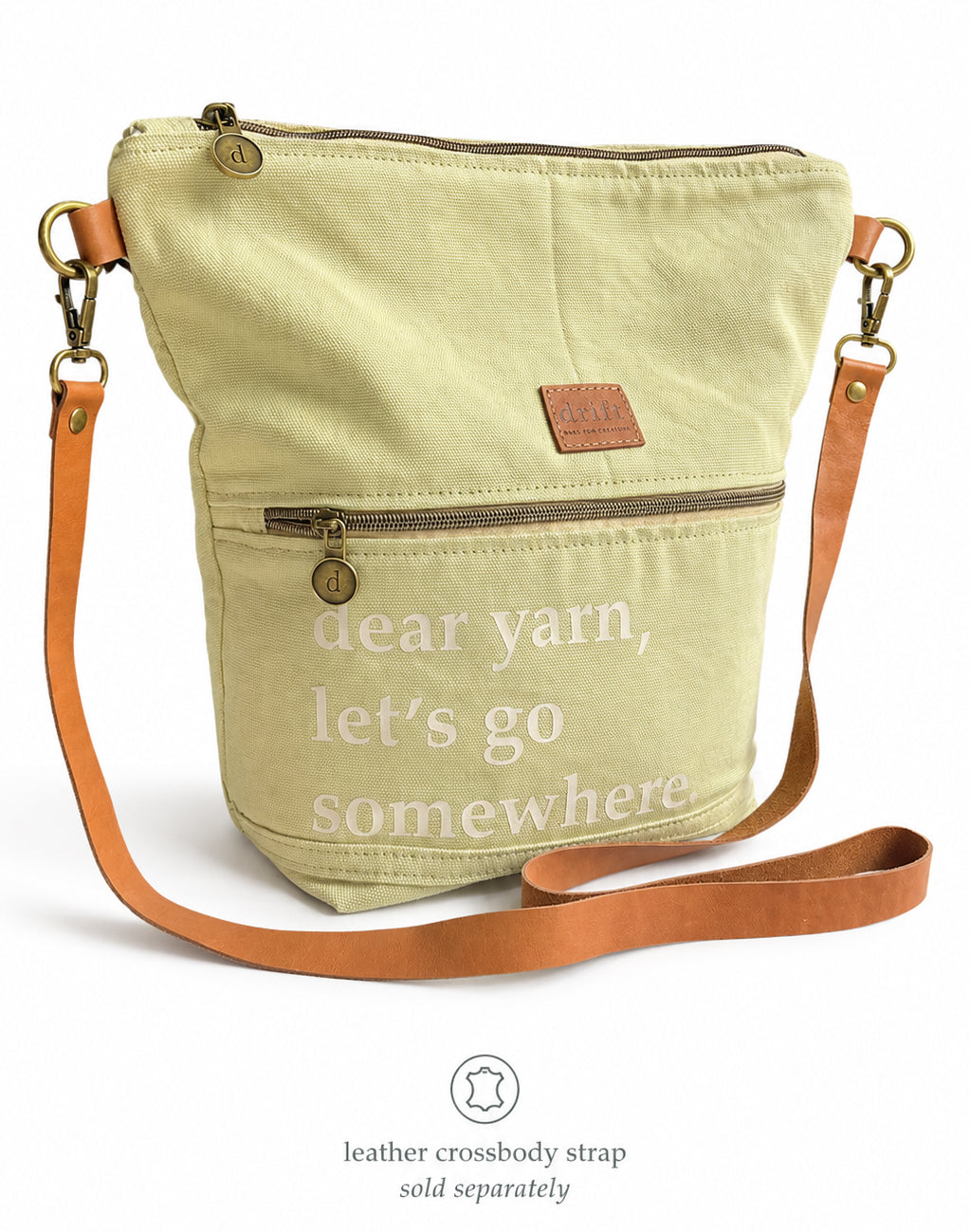 Dear Yarn Project Bag - Sage
