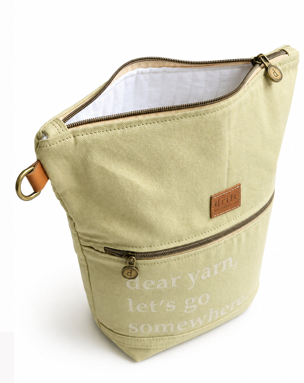 Dear Yarn Project Bag - Sage