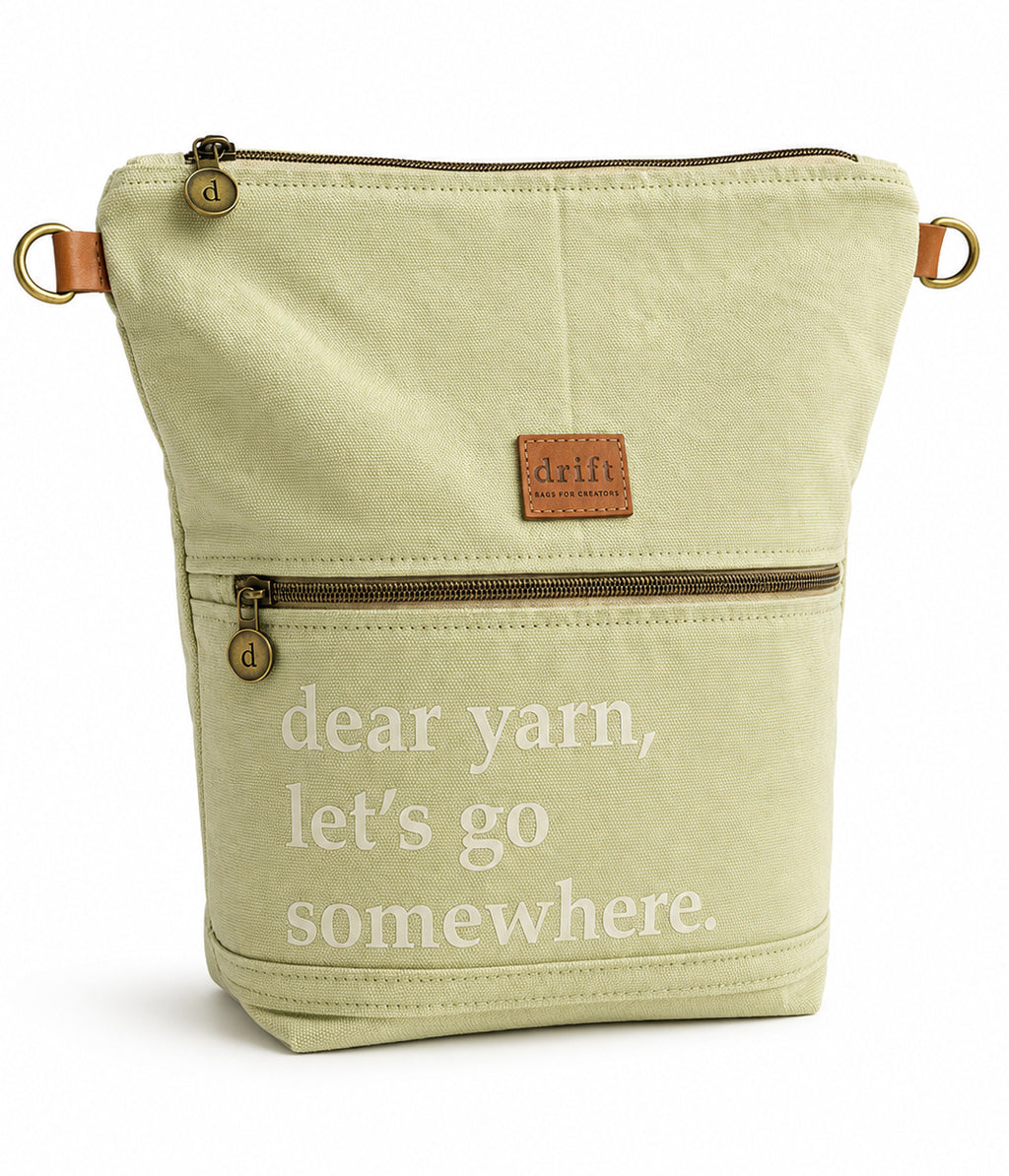 Dear Yarn Project Bag - Sage