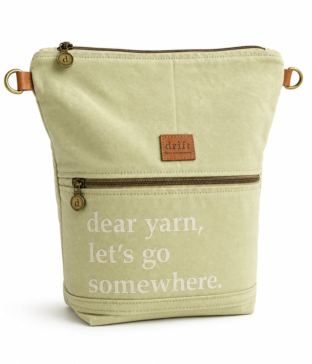 Dear Yarn Project Bag - Sage