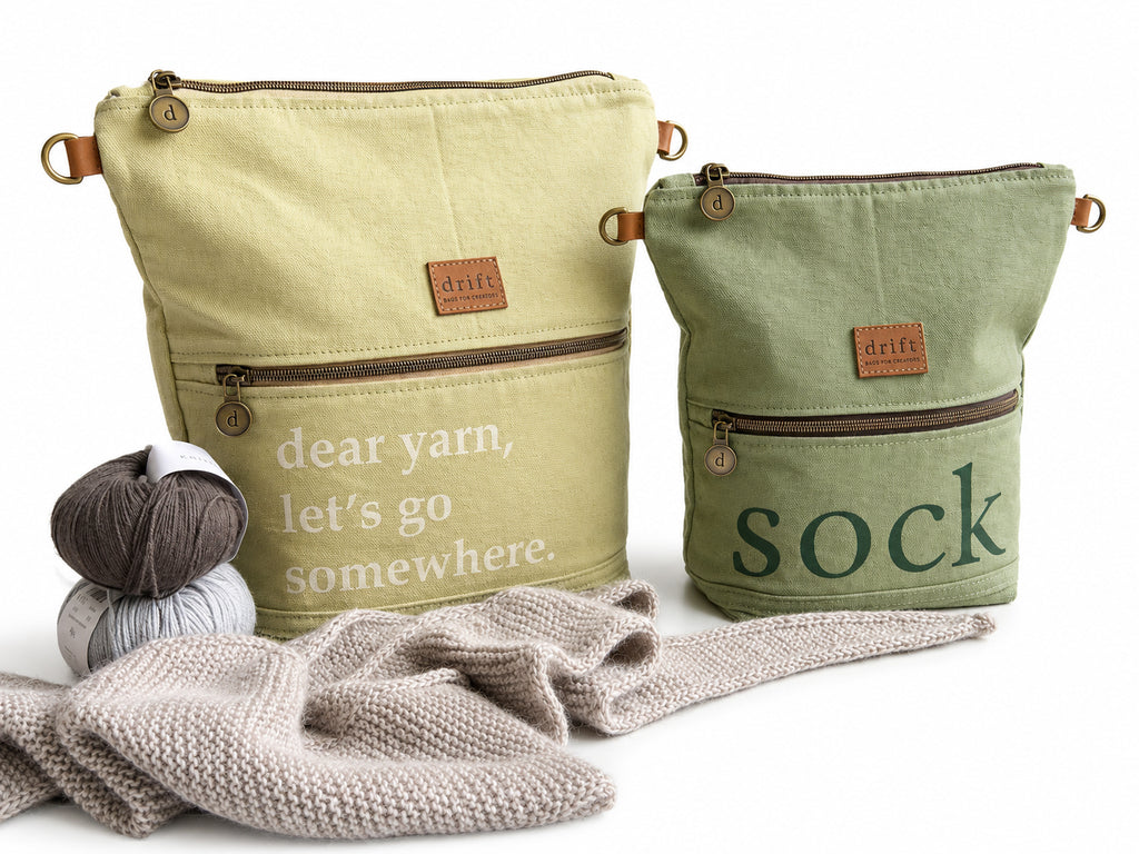 Dear Yarn Project Bag - Sage