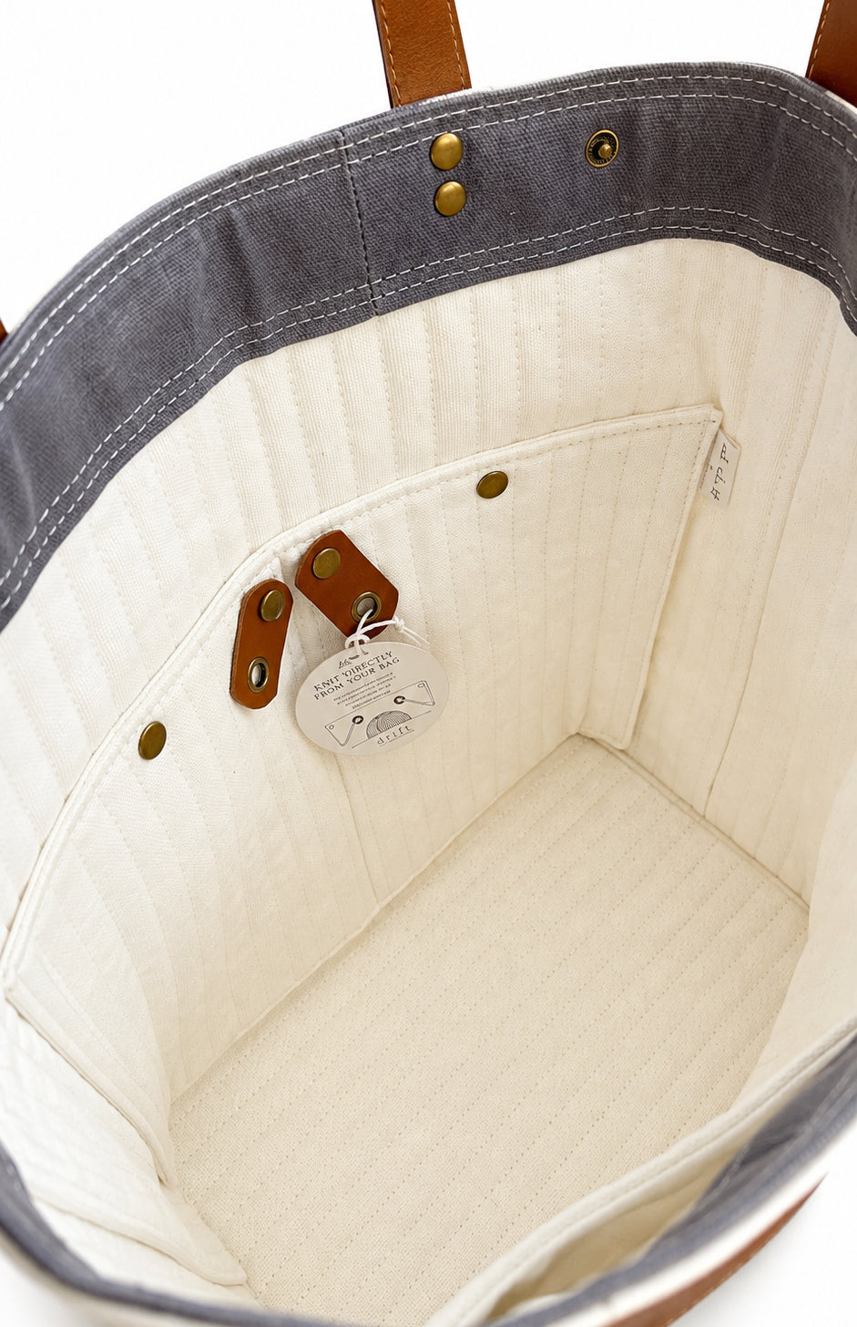 The Maker’s Everyday Tote - Slate/Shell