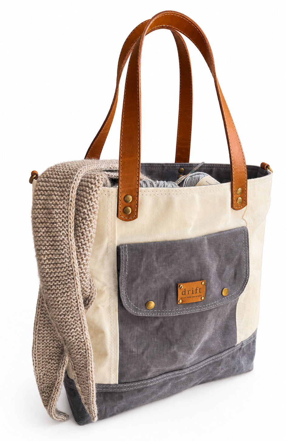 The Maker’s Everyday Tote - Slate/Shell