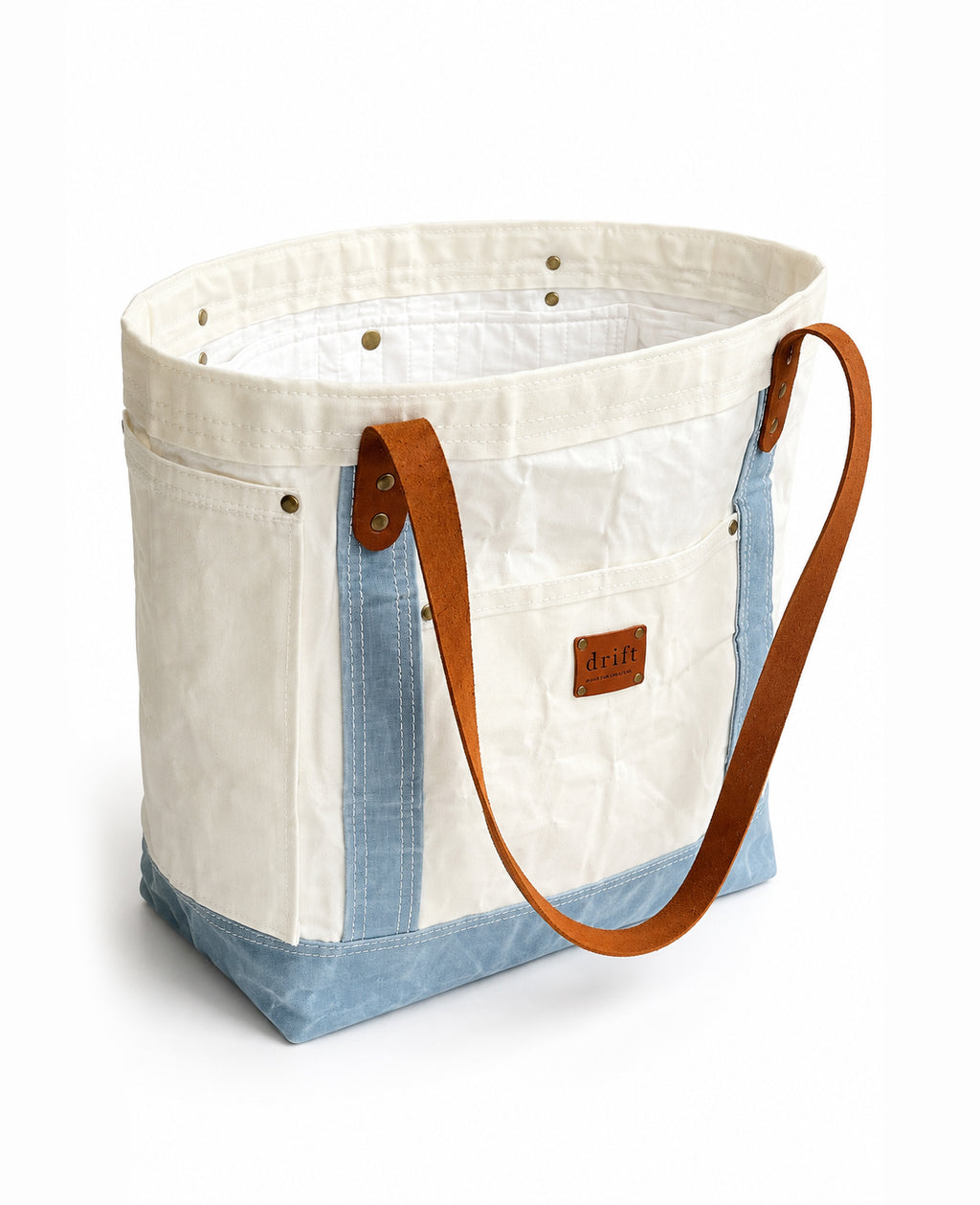 Jumbo Maker Project Tote - Shell/Morning Tide