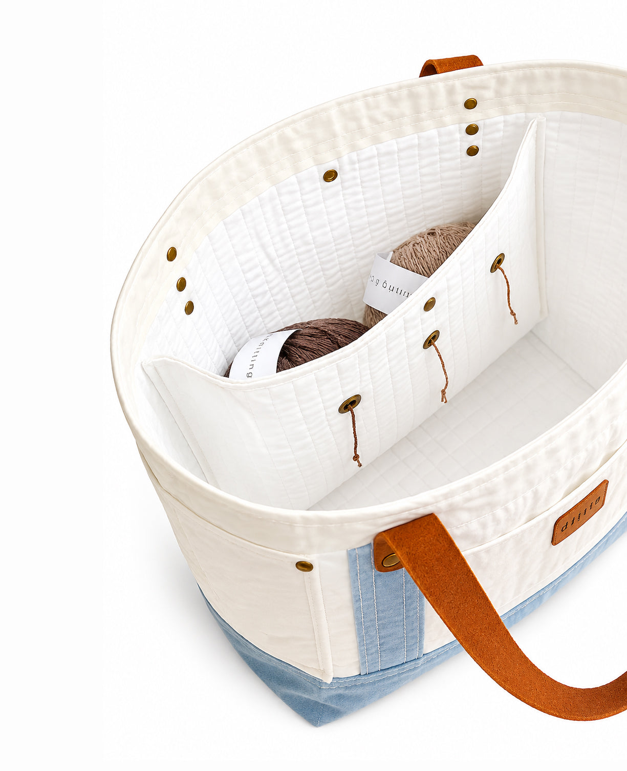 Jumbo Maker Project Tote - Shell/Morning Tide