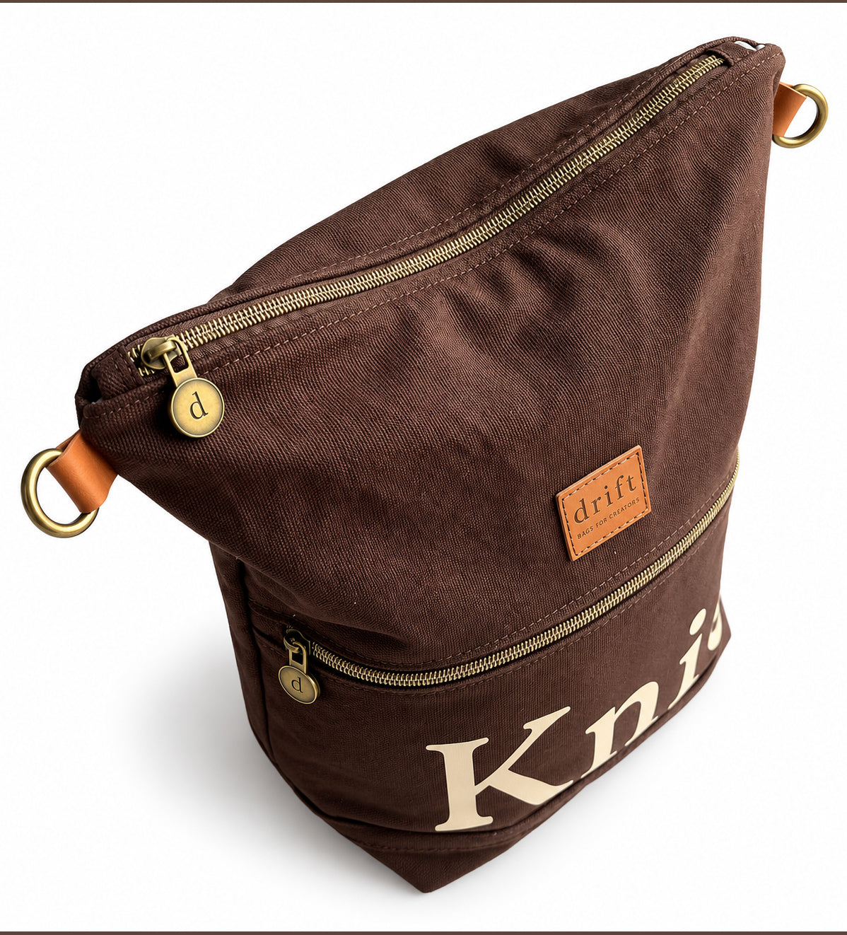 The Knit Bag - Bark