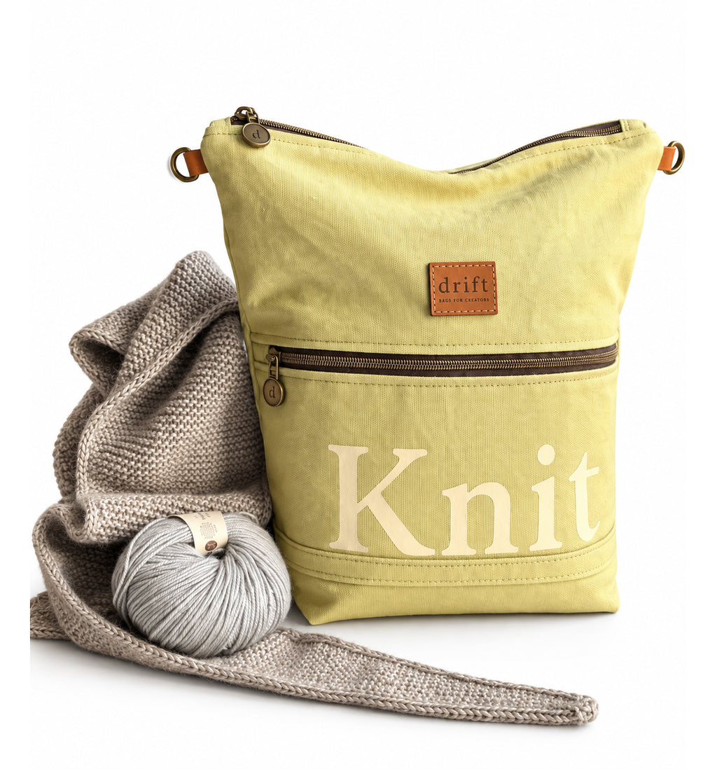 The Knit Bag - Sage