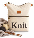 The Knit Bag - Sandstone
