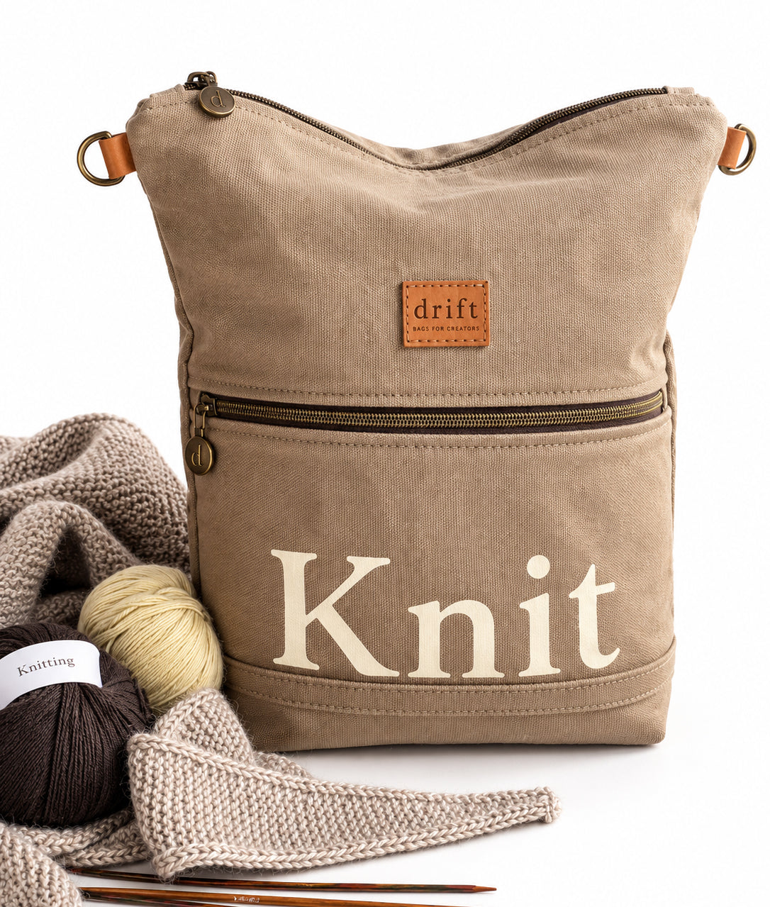 The Knit Bag - Stone