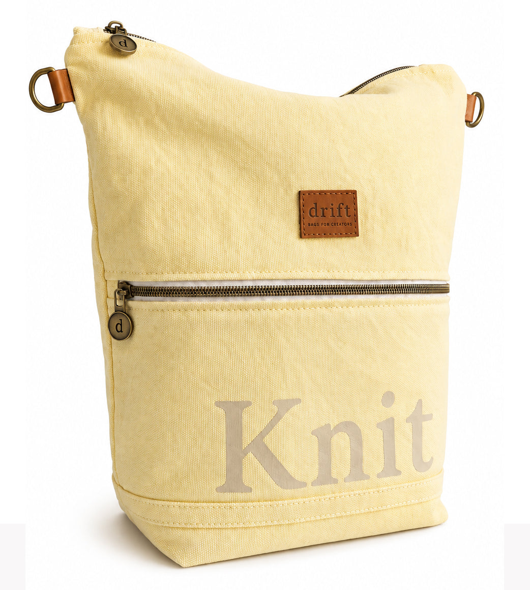 The Knit Bag - Wattle
