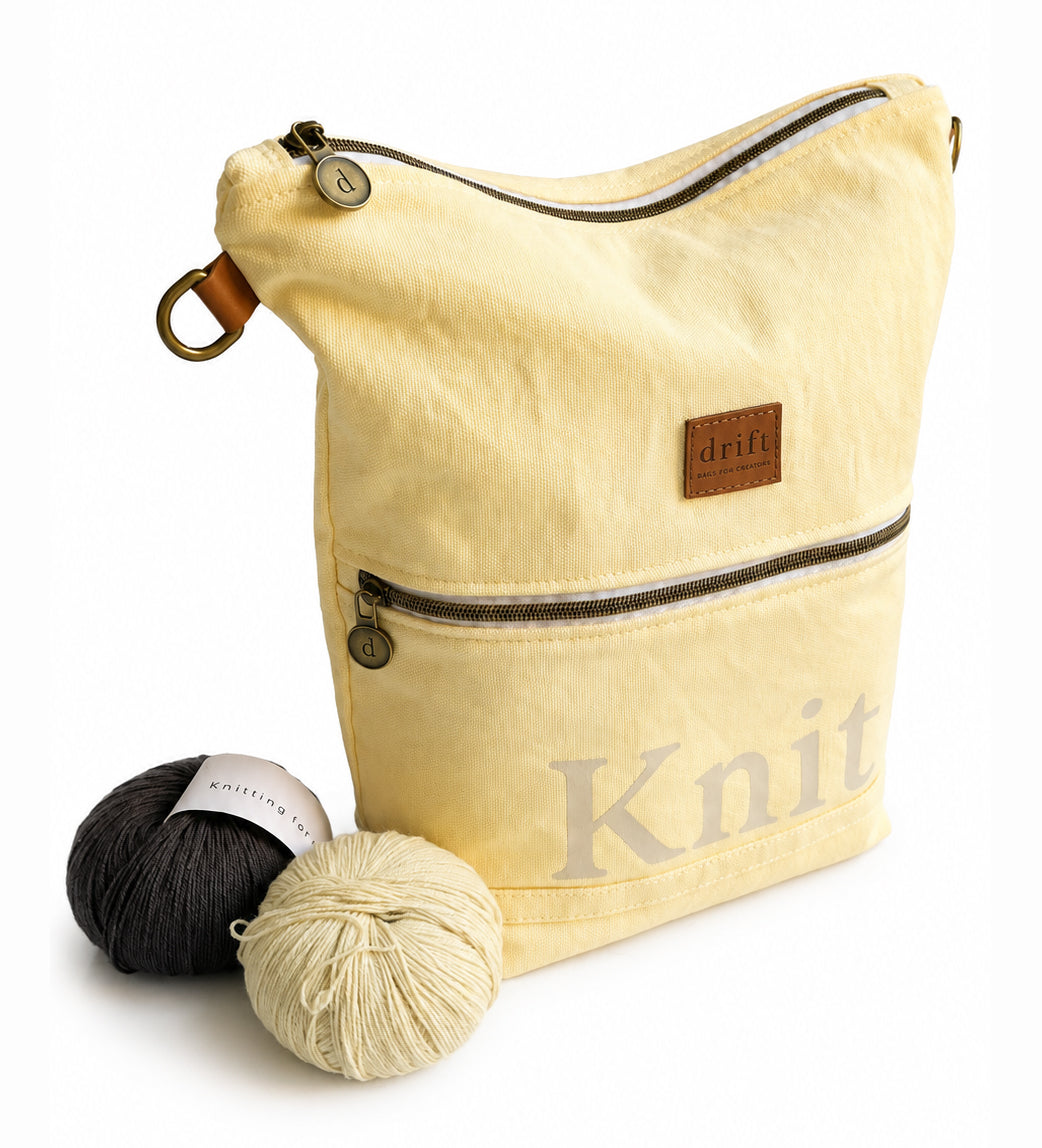 The Knit Bag - Wattle