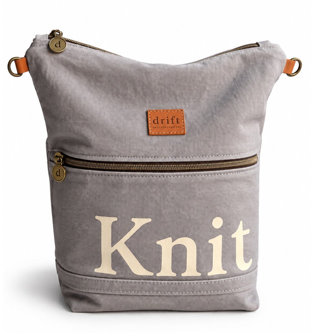 The Knit Bag - Slate