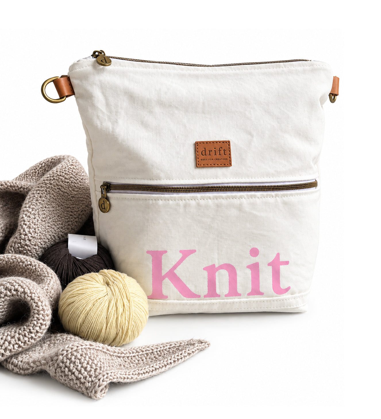 The Knit Bag - Shell/Galah