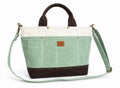 The Knitter's Carryall - Seamist/Bark - PRE ORDER - SEE DETAILS BELOW
