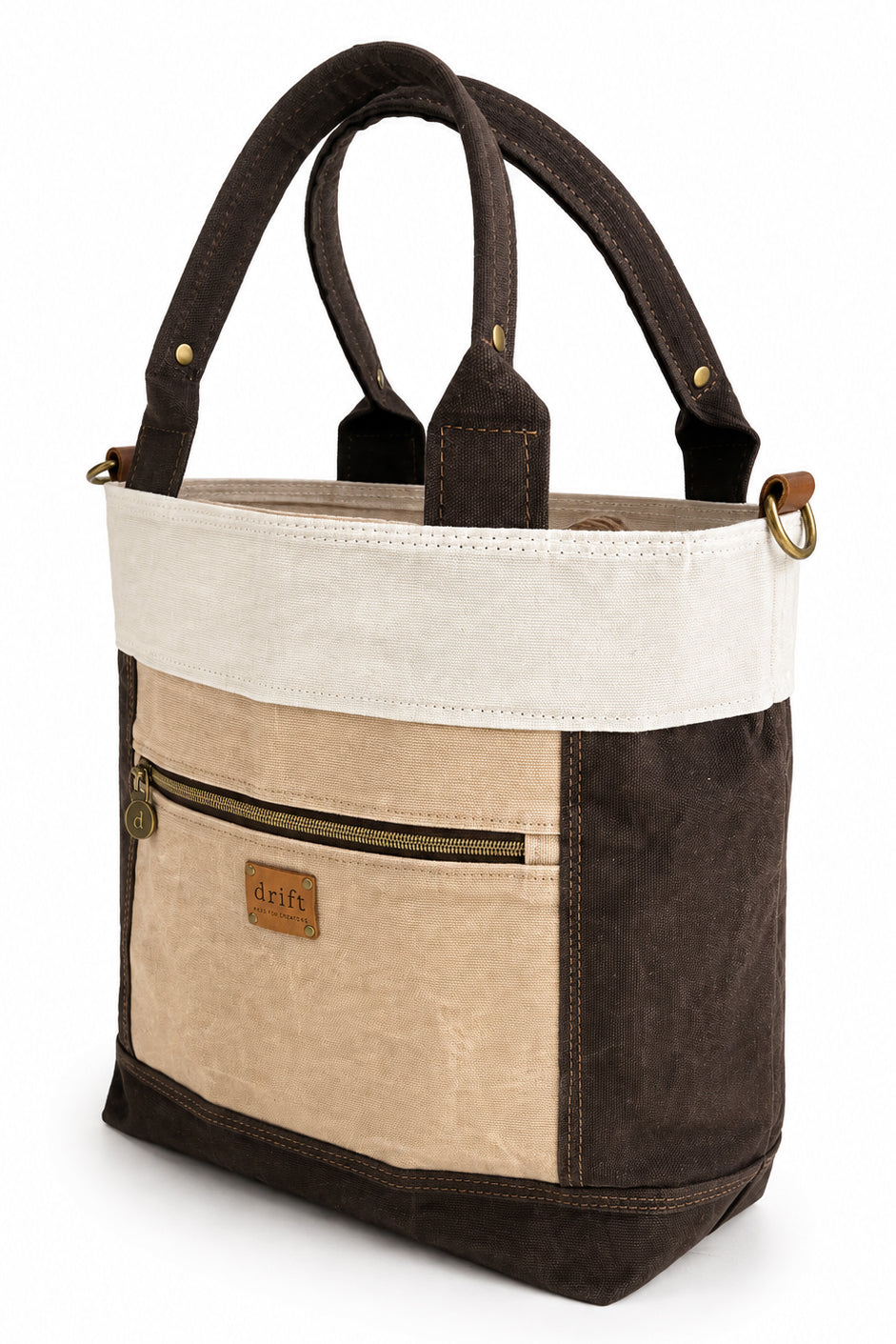 The Knitter's Weekender - Bark/Sandstone/Shell