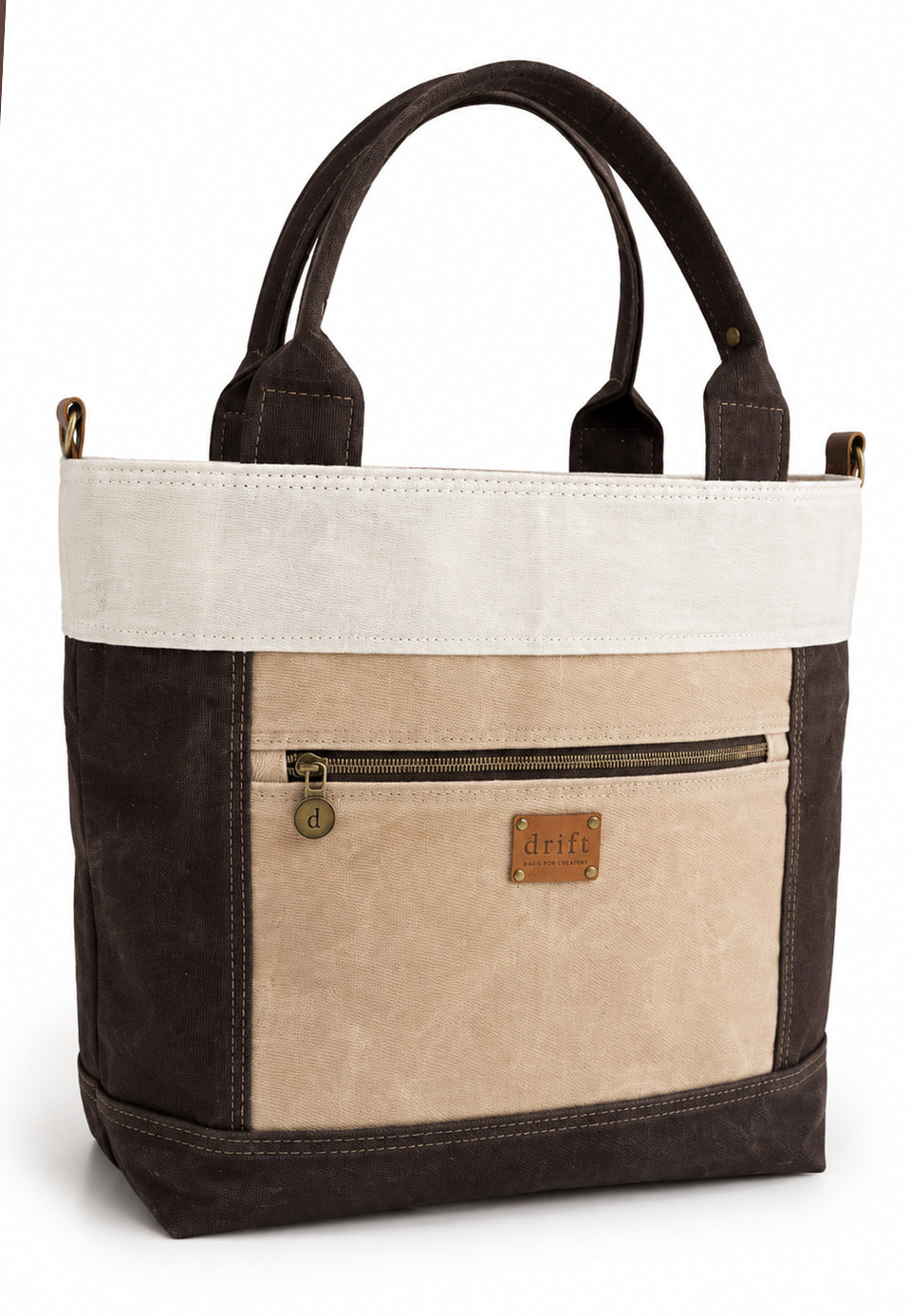 The Knitter's Weekender - Bark/Sandstone/Shell