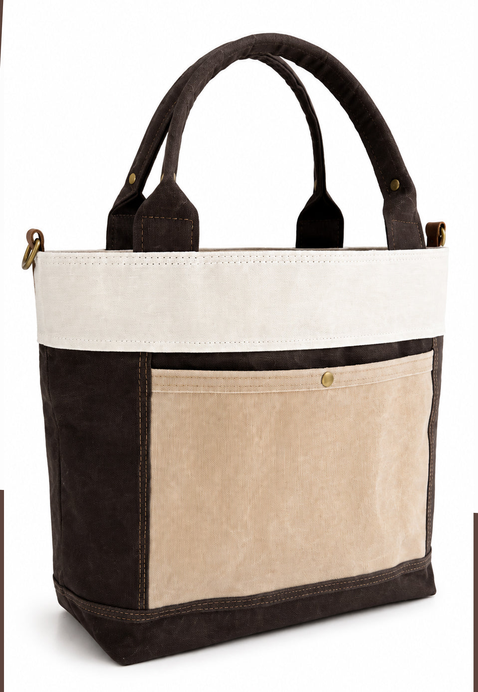 The Knitter's Weekender - Bark/Sandstone/Shell