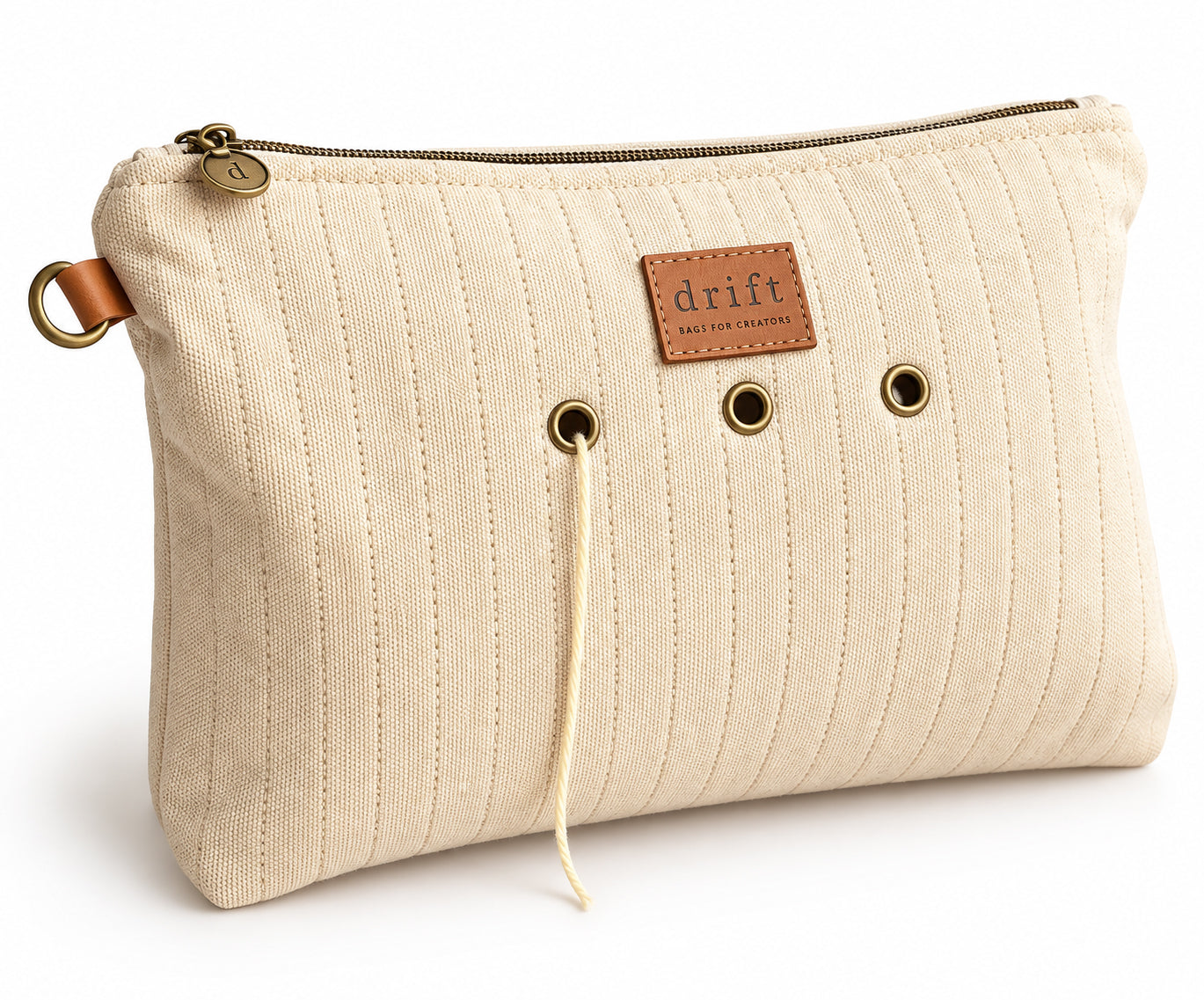 Knitting Organiser Pouch - Medium - Sandstone