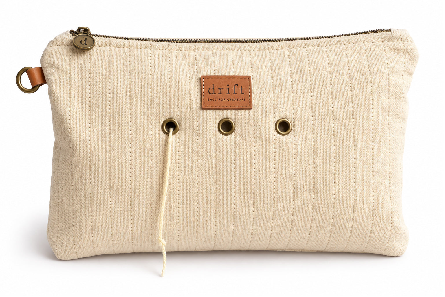 Knitting Organiser Pouch - Medium - Sandstone
