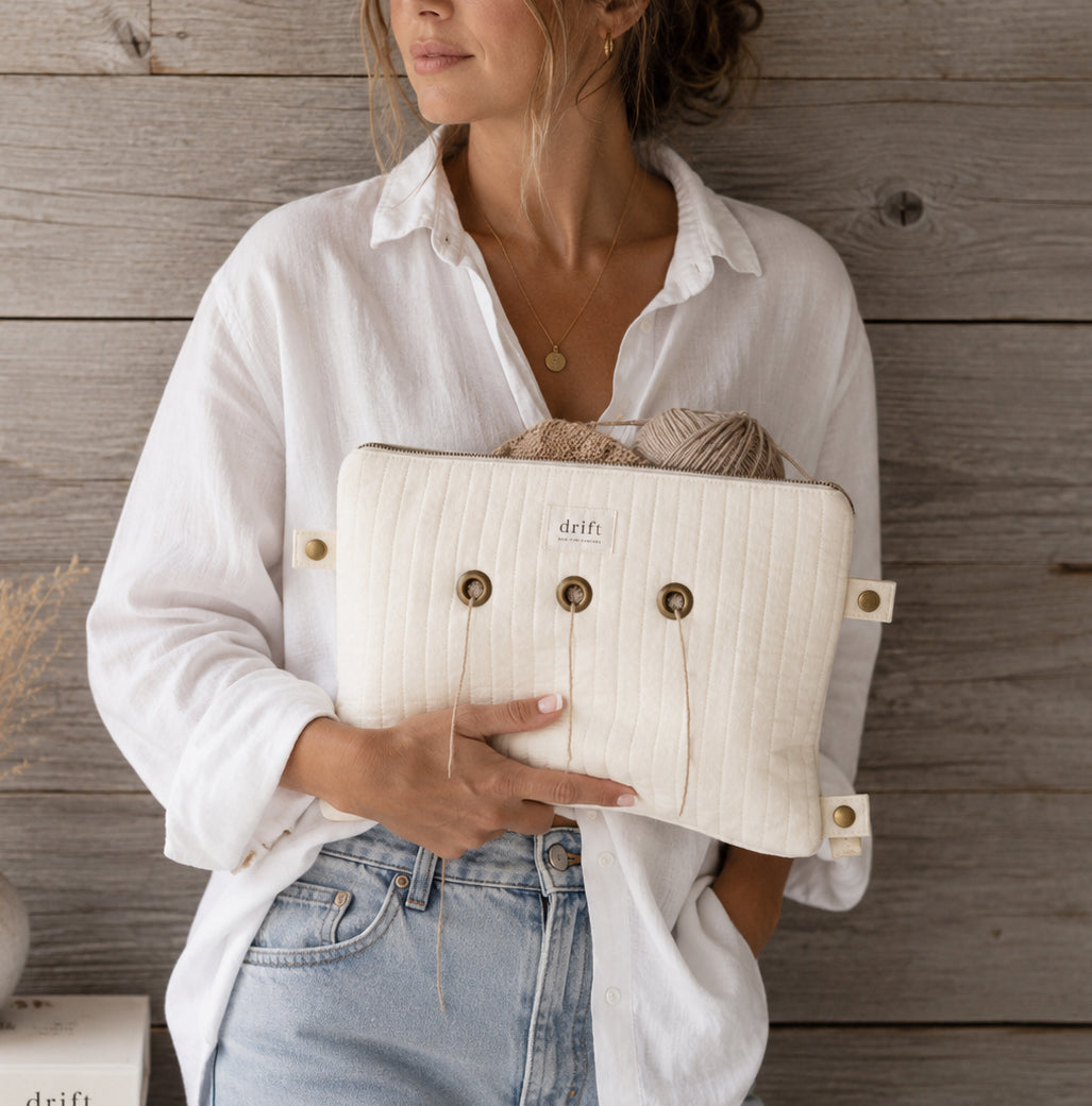 Knitting Organiser Pouch - To Fit Large Makers Project Tote