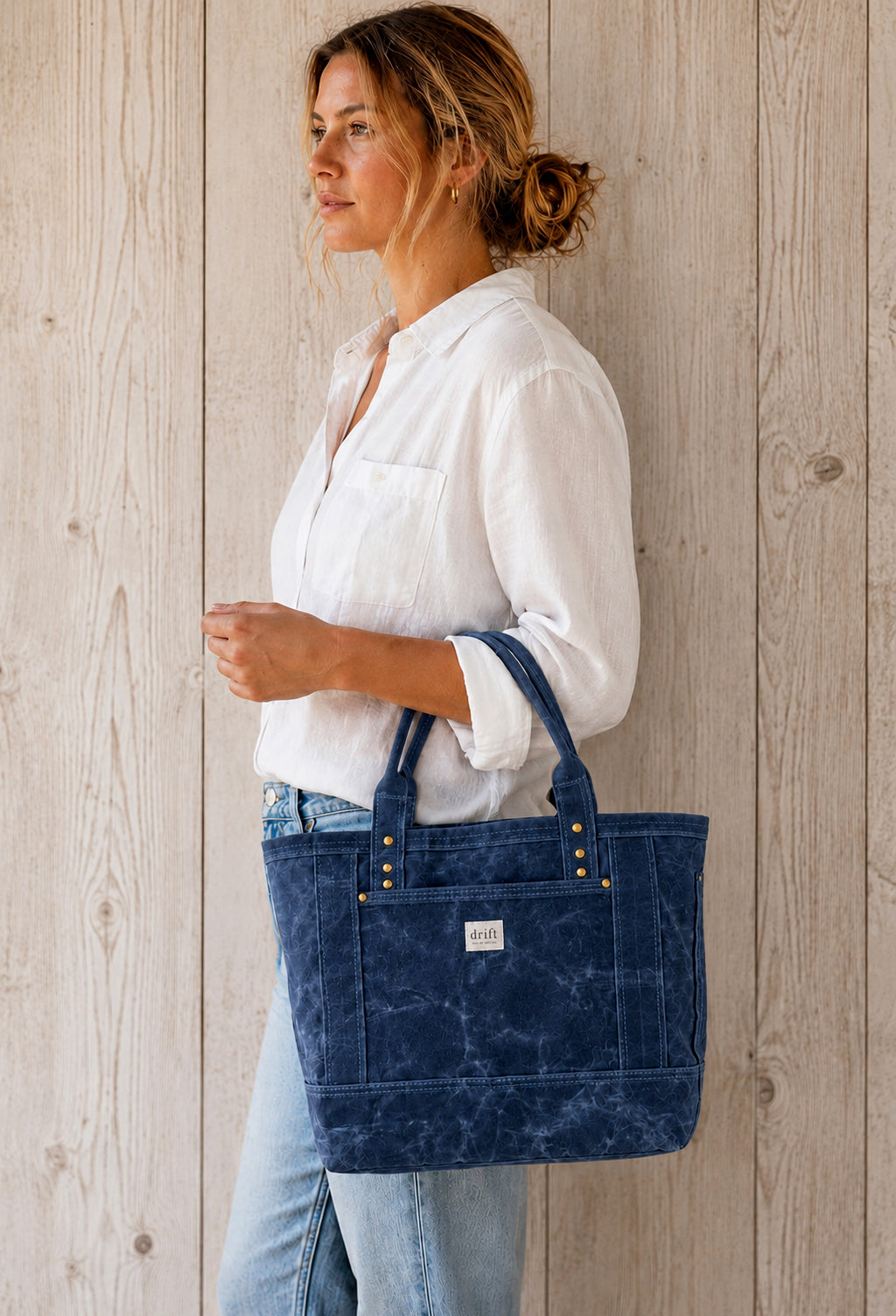 Makers Project Tote - Large - Ocean