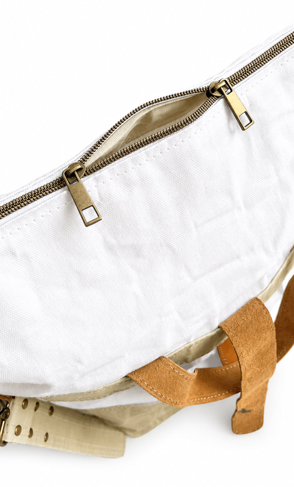 Maker's Rolltop Project Bag - Sage & Shell