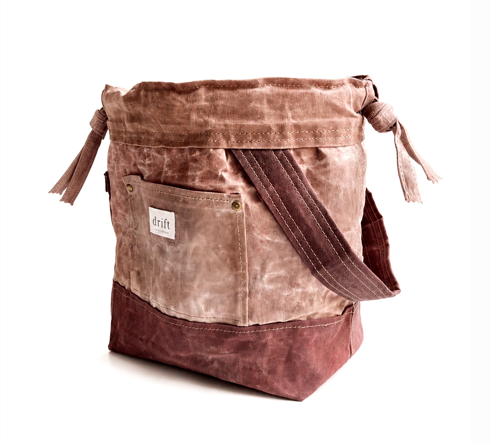 Medium Makers Project Bag - Bark & Chocolate *LIMITED EDITION*