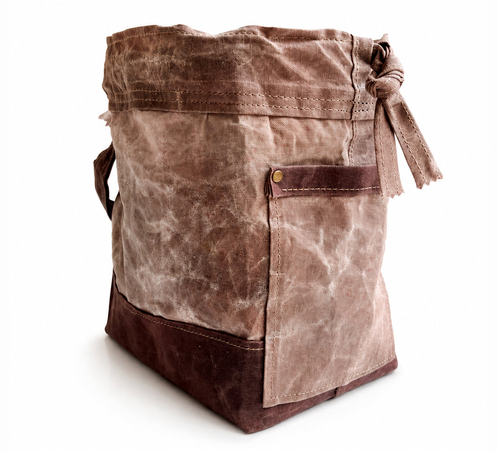 Medium Makers Project Bag - Bark & Chocolate *LIMITED EDITION*