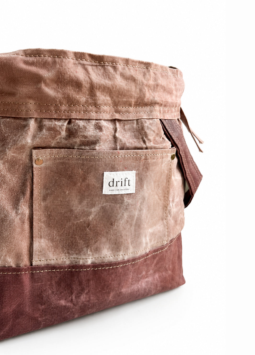 Medium Makers Project Bag - Bark & Chocolate *LIMITED EDITION*