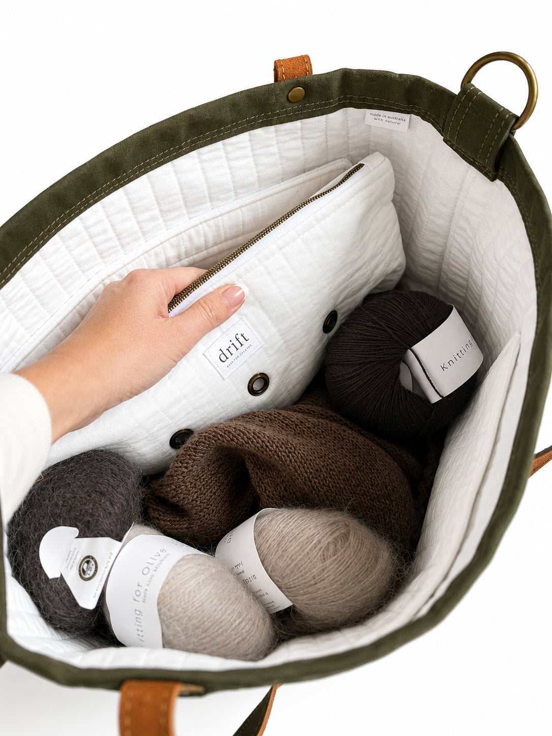 Makers Project Tote - XLarge - Eucalypt