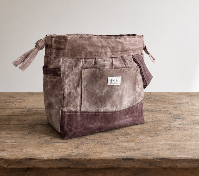 Medium Makers Project Bag - Bark & Chocolate *LIMITED EDITION*