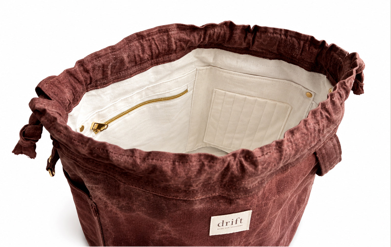 Medium Makers Project Bag - Bark