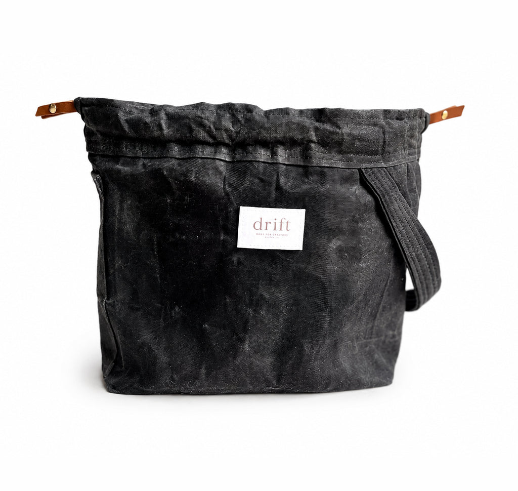 Medium Makers Project Bag - Charcoal