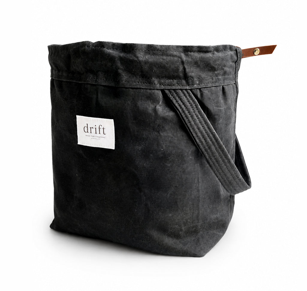 Medium Makers Project Bag - Charcoal