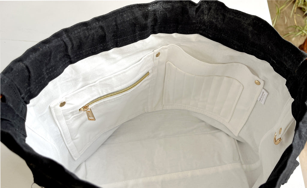 Medium Makers Project Bag - Charcoal