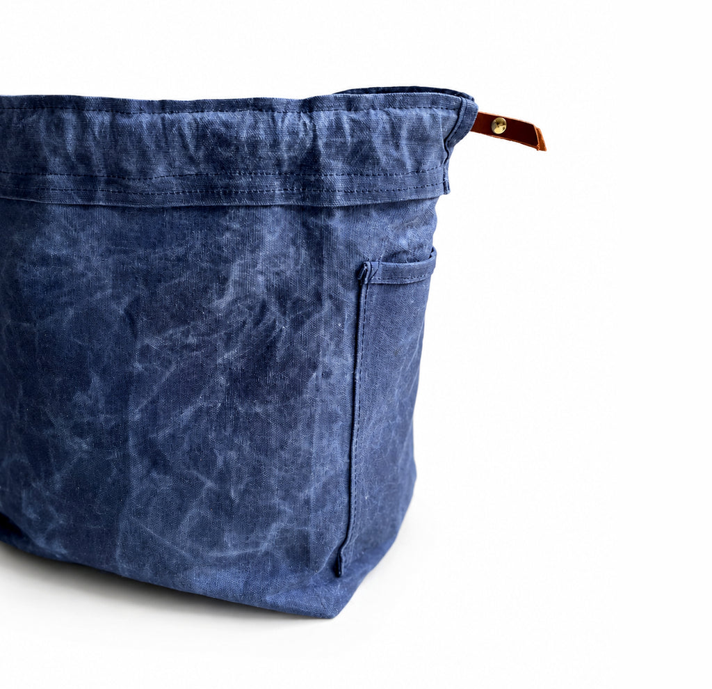 Medium Makers Project Bag - Ocean Blue