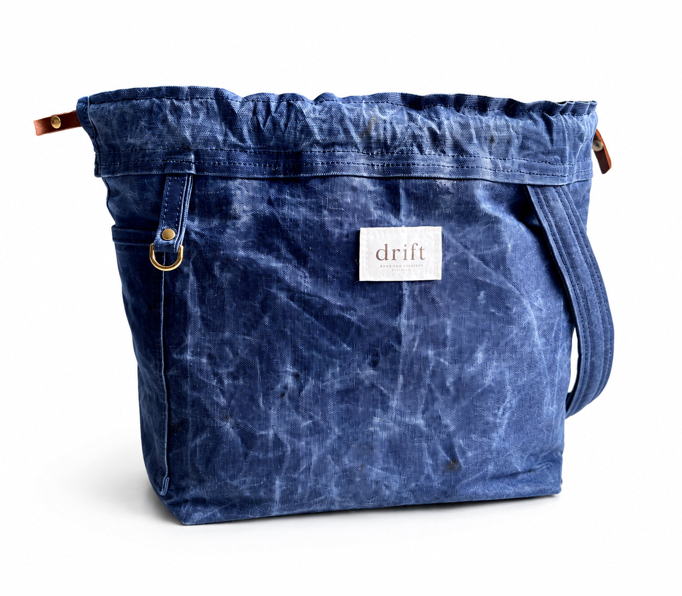 Medium Makers Project Bag - Ocean Blue