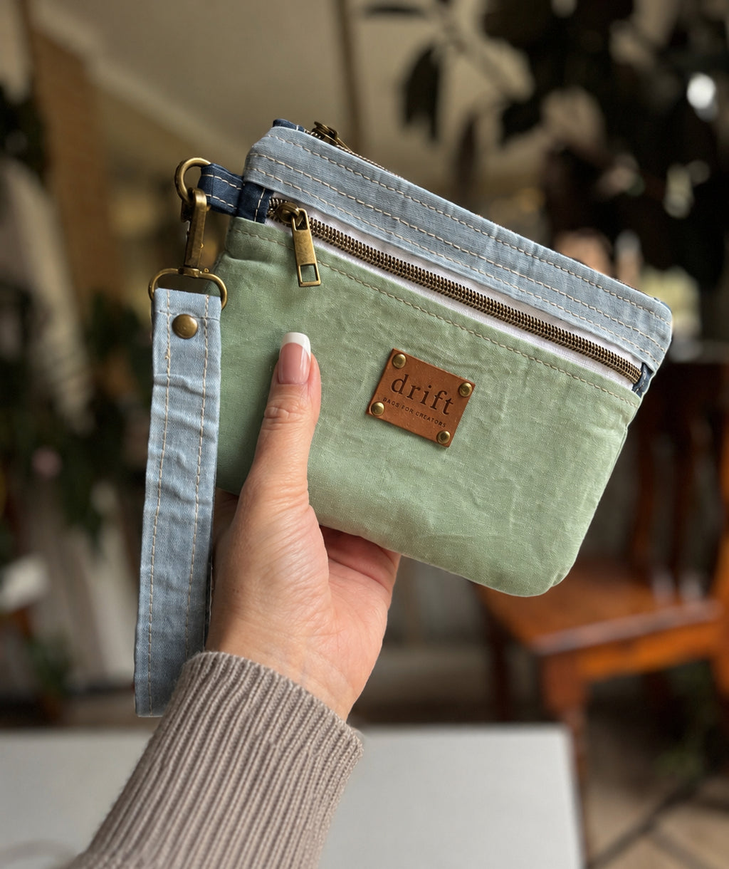 Notion Pouch - Large - Seamist/Morning Tide