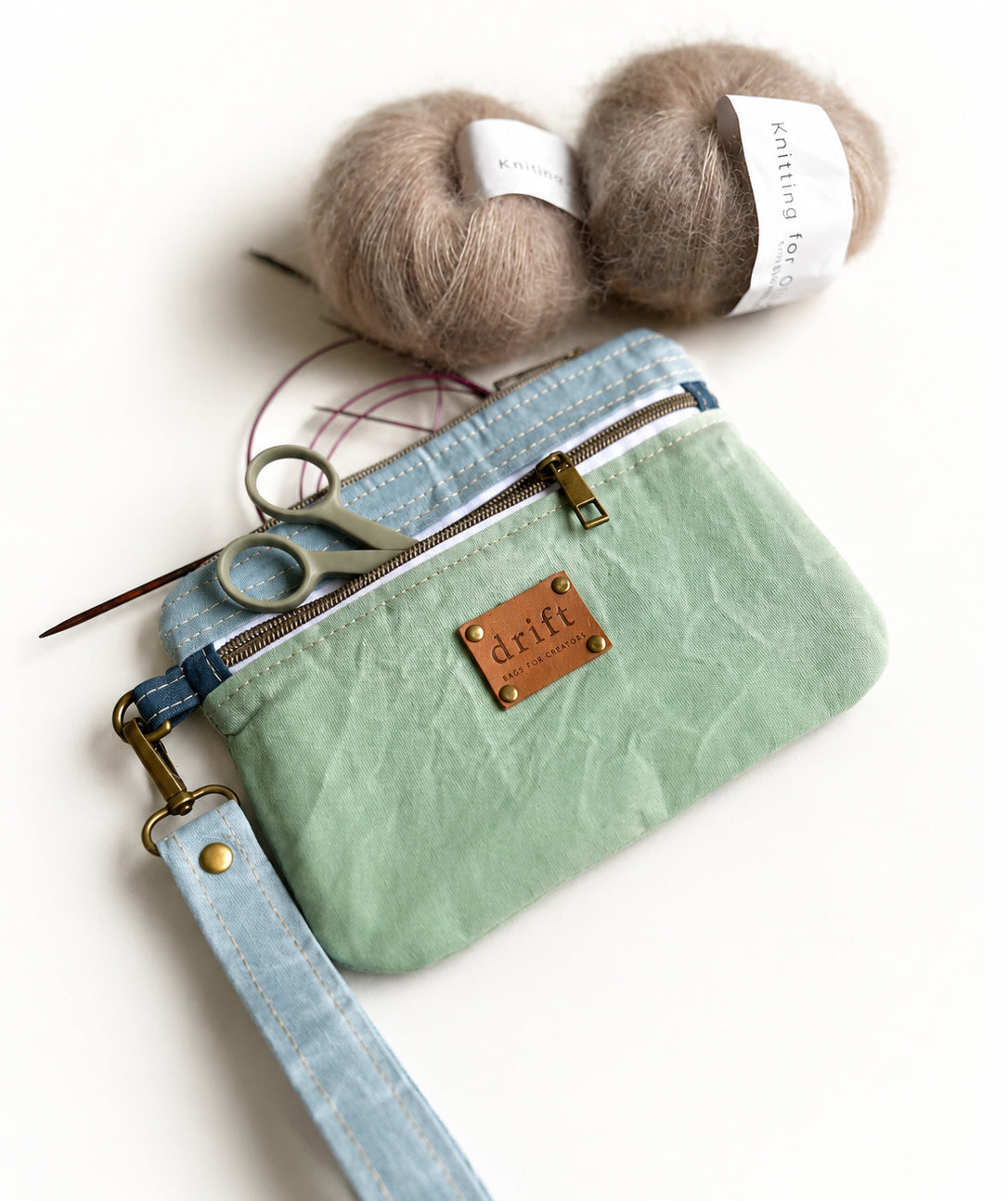Notion Pouch - Large - Seamist/Morning Tide