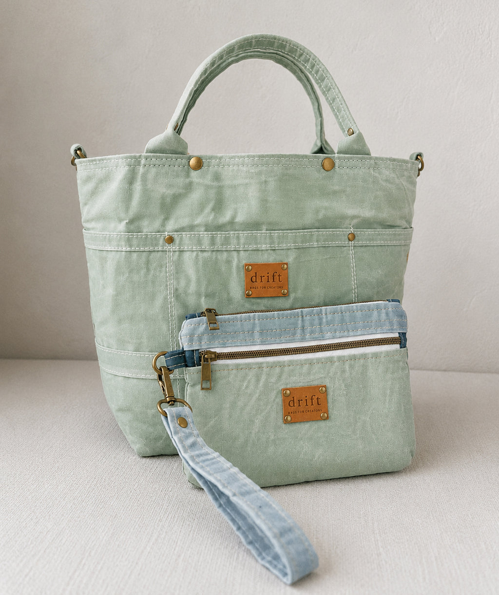 Notion Pouch - Large - Seamist/Morning Tide