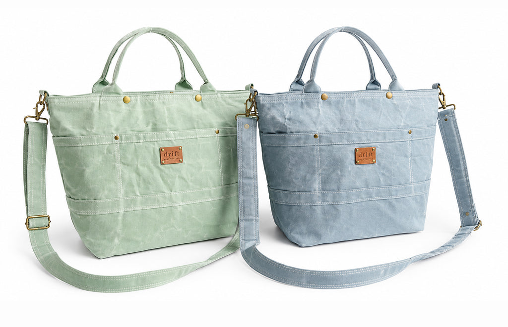 On The Go Knitter's Tote - Medium - Morning Tide