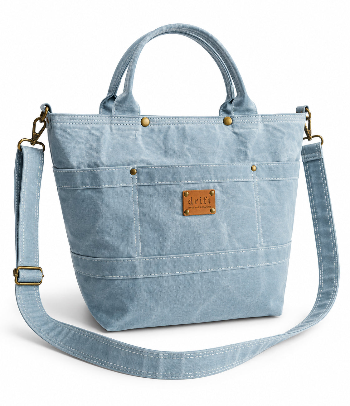 On The Go Knitter's Tote - Medium - Morning Tide