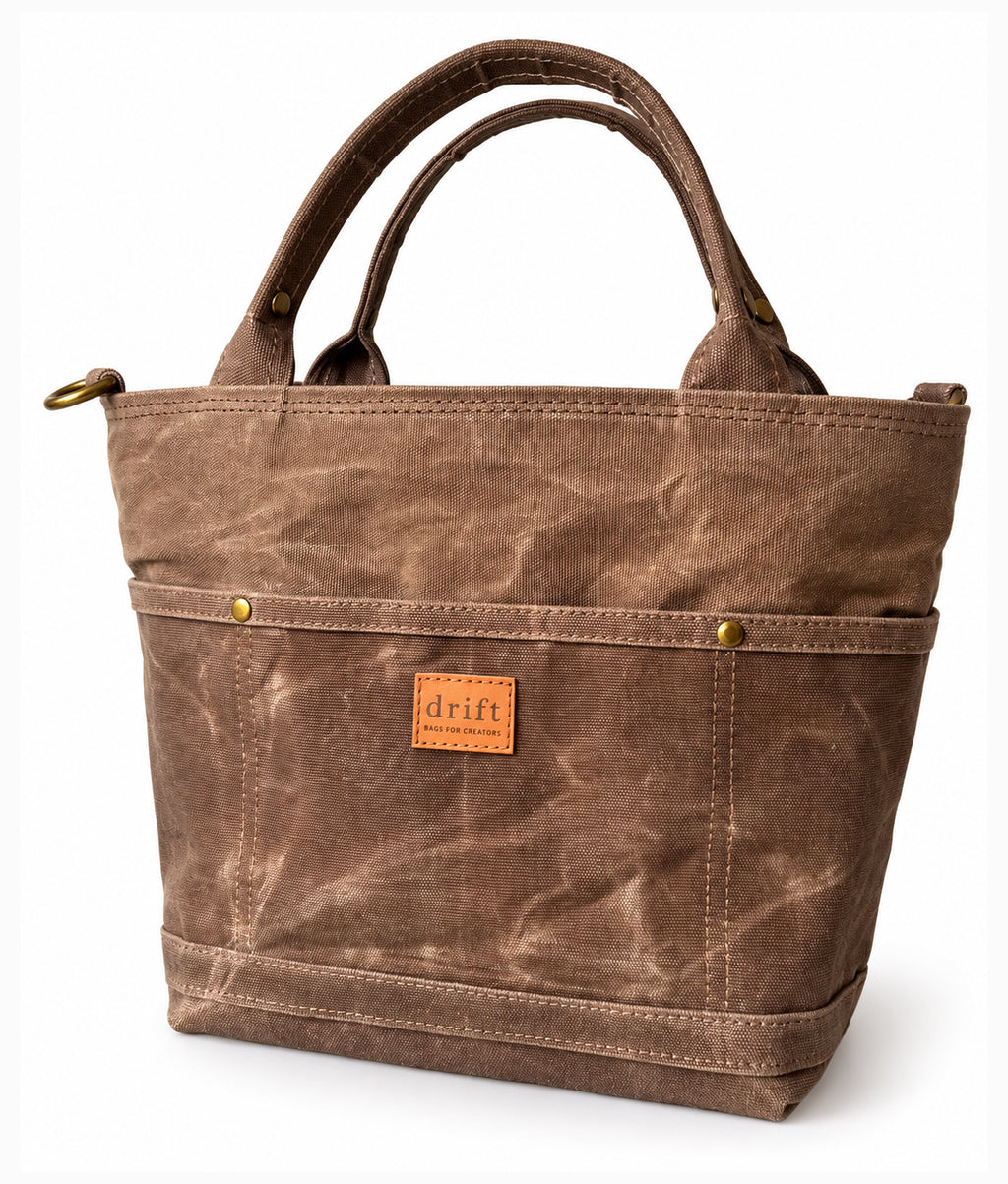On The Go Knitter's Tote - Medium - Stone