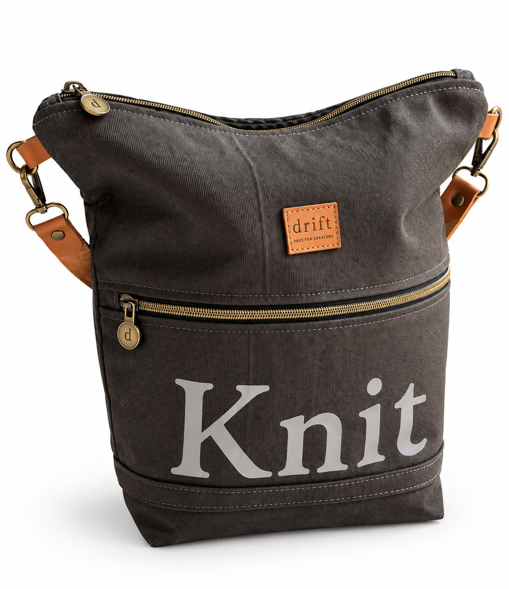 The Knit Bag - Stormcloud