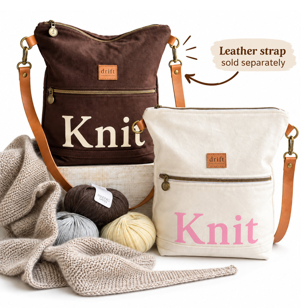 The Knit Bag - Bark