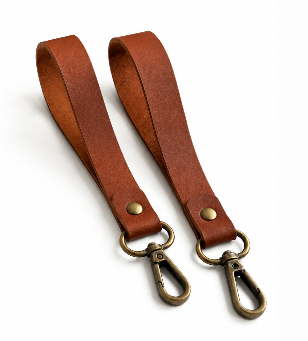 Leather Wristlet Strap